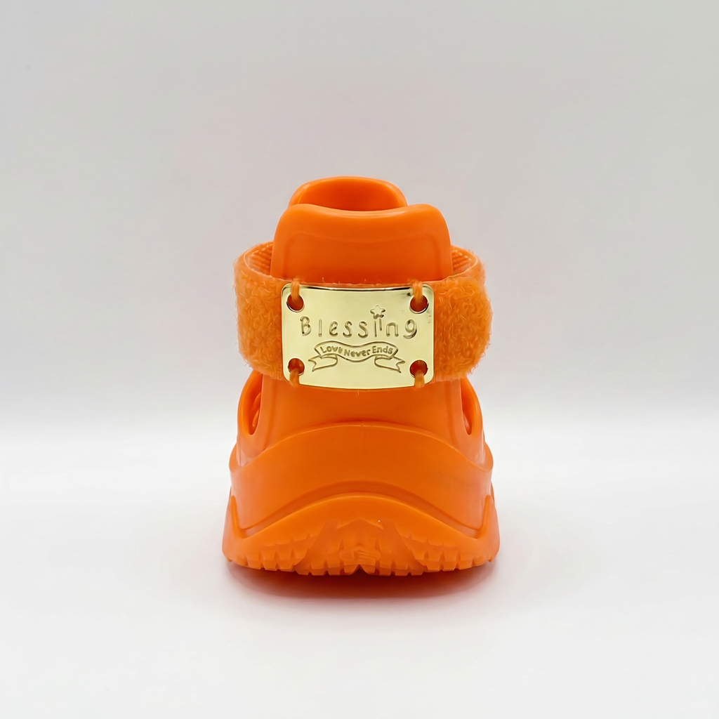 V2- Kelly Orange – The Little Orange - Breathable Anti-Slip Dog Sandals | The Gold Series 2.0 (Stock Available 30/5))