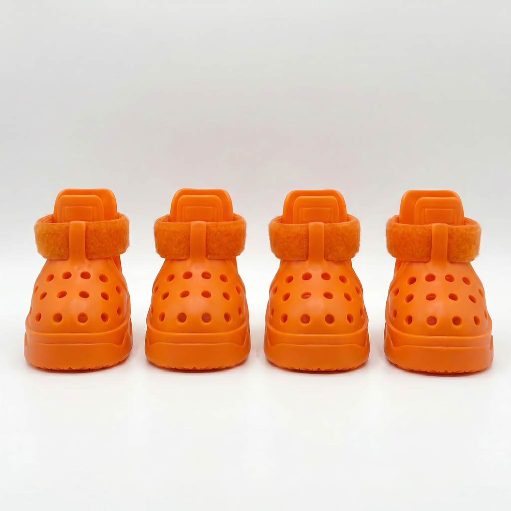 V2- Kelly Orange – The Little Orange - Breathable Anti-Slip Dog Sandals | The Gold Series 2.0 (Stock Available 30/5))