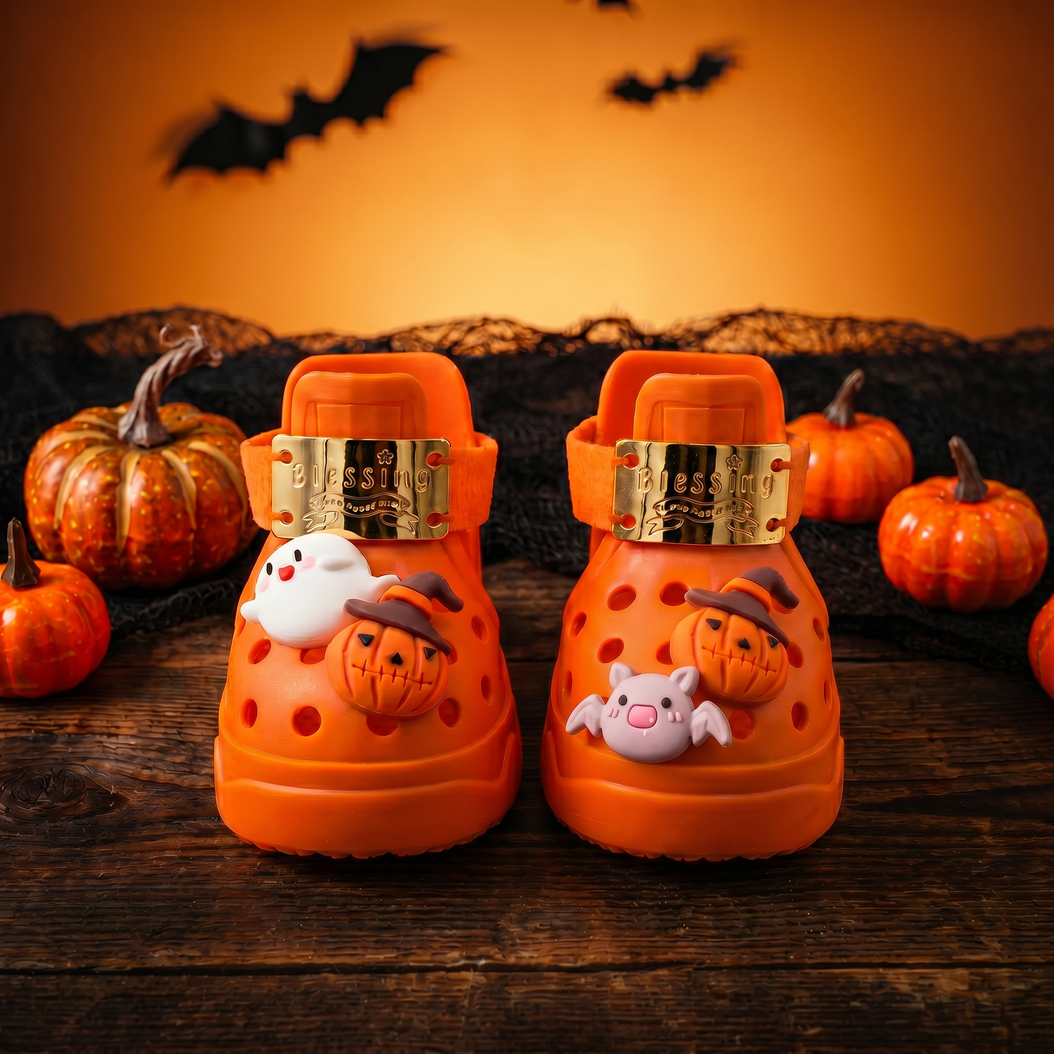 Spooky Season - Halloween Charms Set (Set of 4)