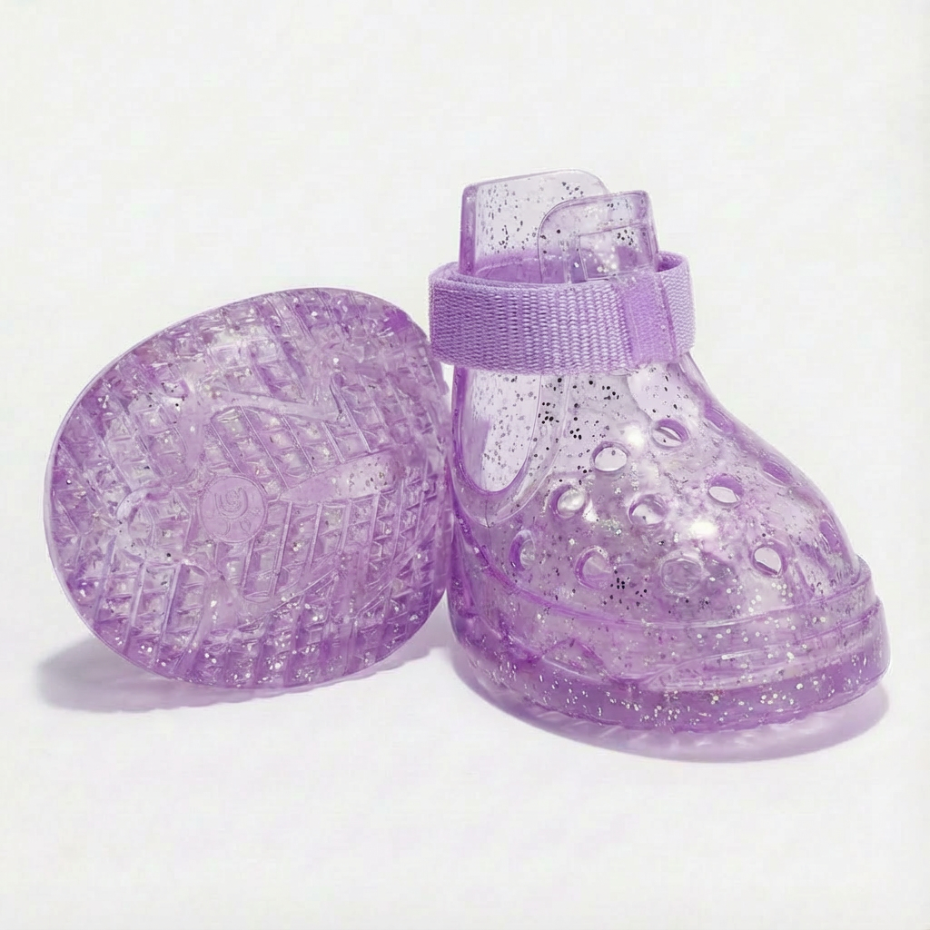 <EDITION 2> QQ Jelly Series – Grape Jelly Sandals | Cute & Comfortable | Purple