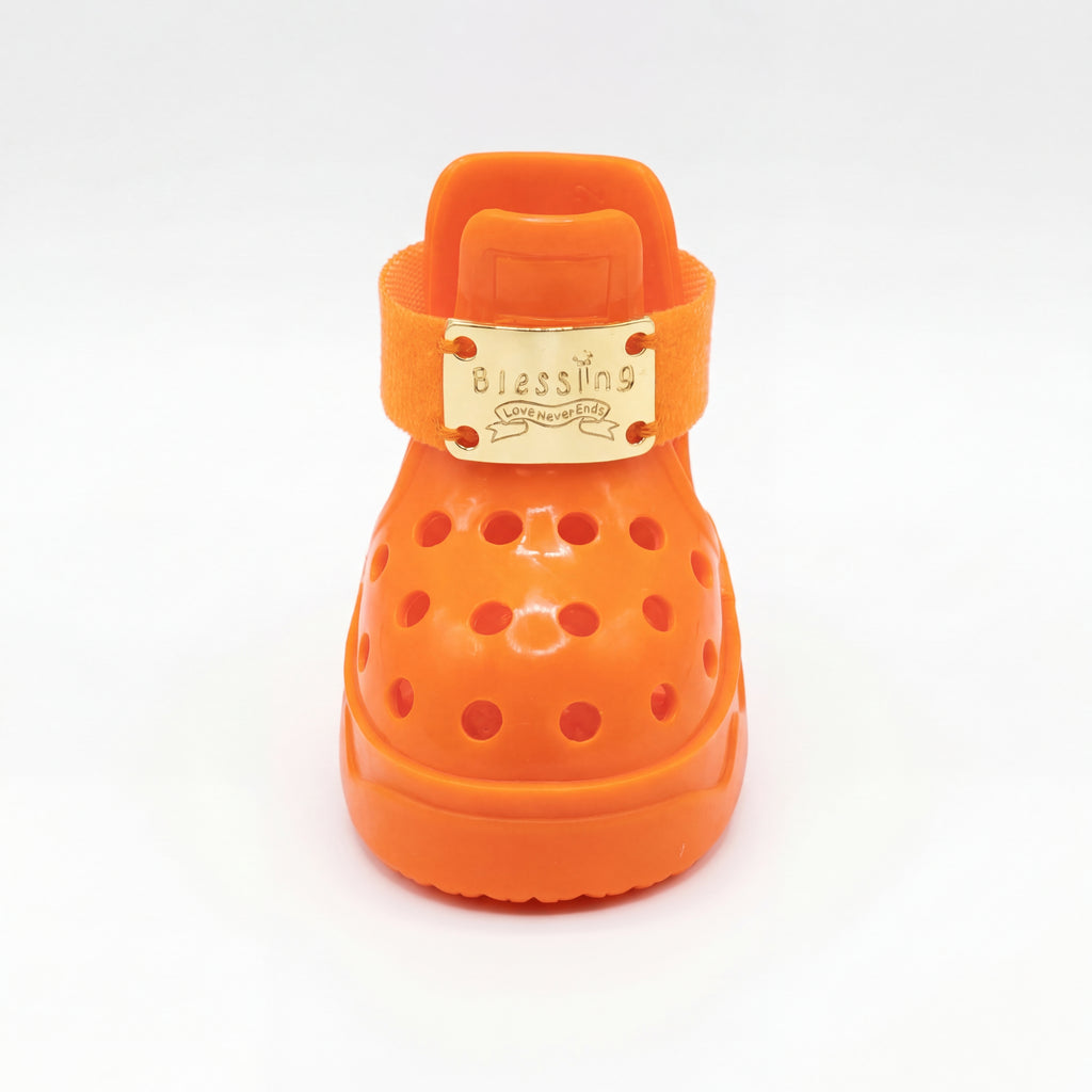 The Little Orange Dog Sandals (V1 Kelly Orange - 2026 Limited) | 初代经典小金牌马年限定战靴