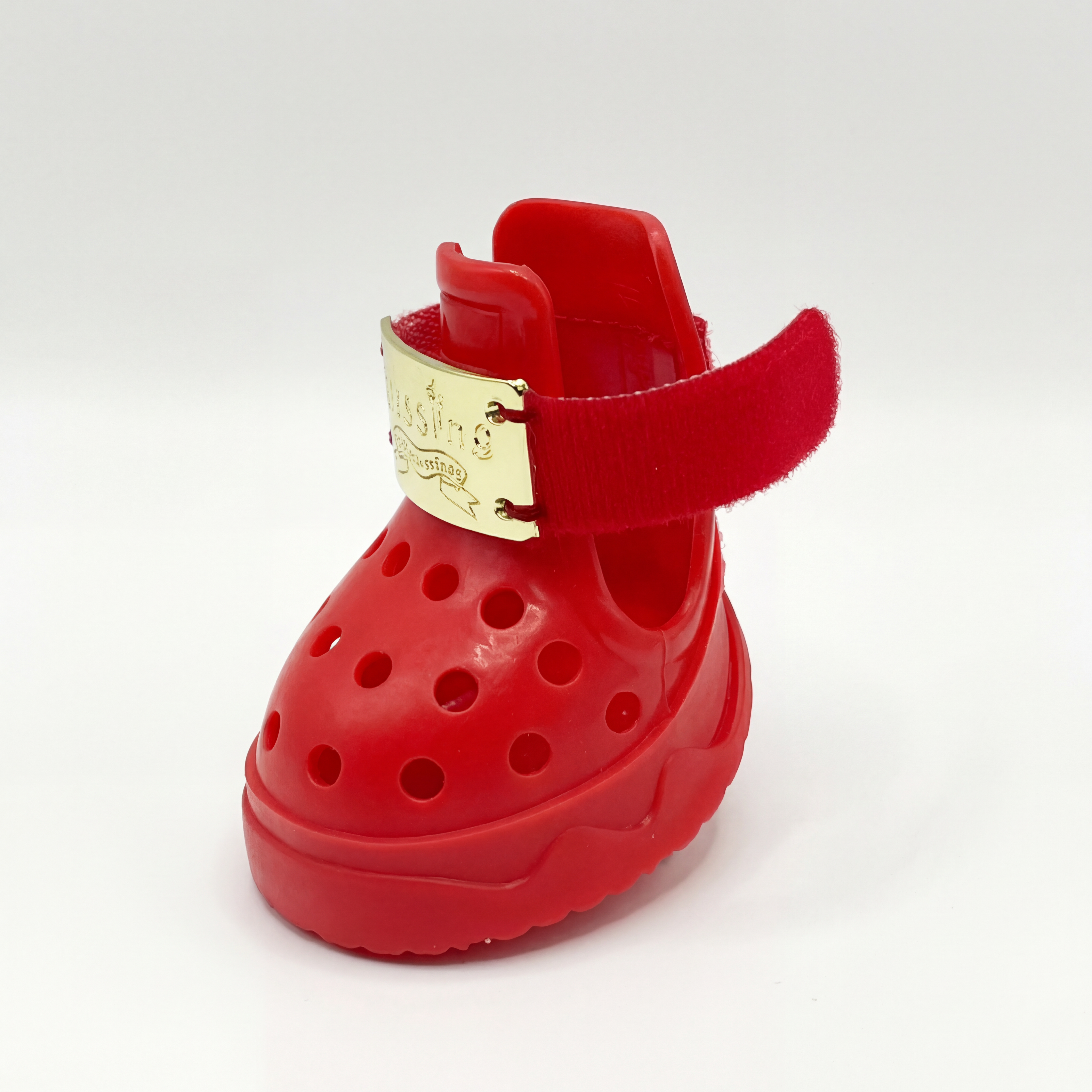 The Little Red Dog Sandals (V1 Starry Red - SG Edition) | 初代经典小金牌新加坡限定款