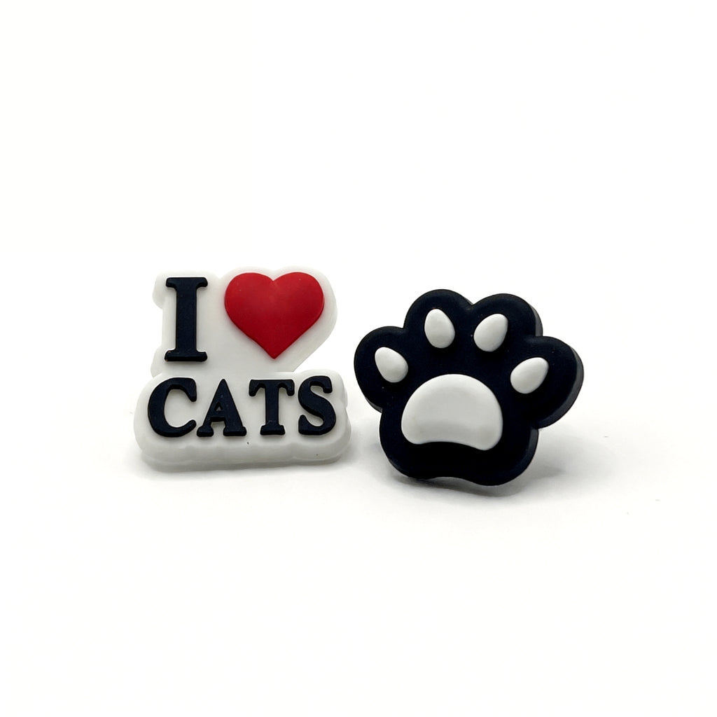 I LOVE CATS - CHARMS SET (Set of 2)