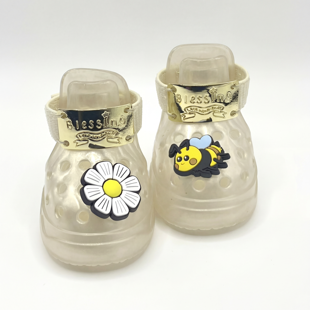 FLOWER & BEE- CHARMS SET (Set of 2)