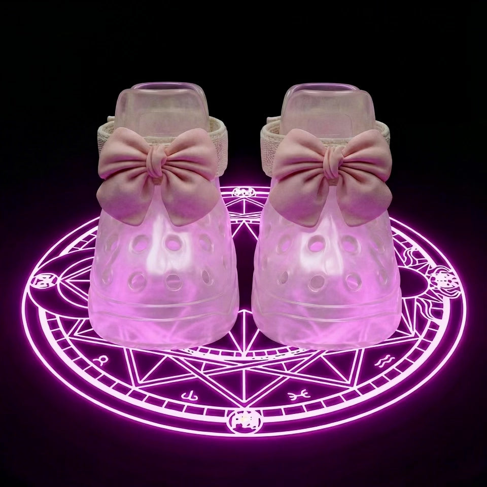 PINK RIBBONS - 520 Special Edition - CLICK ON CHARMS SET (Set of 2)